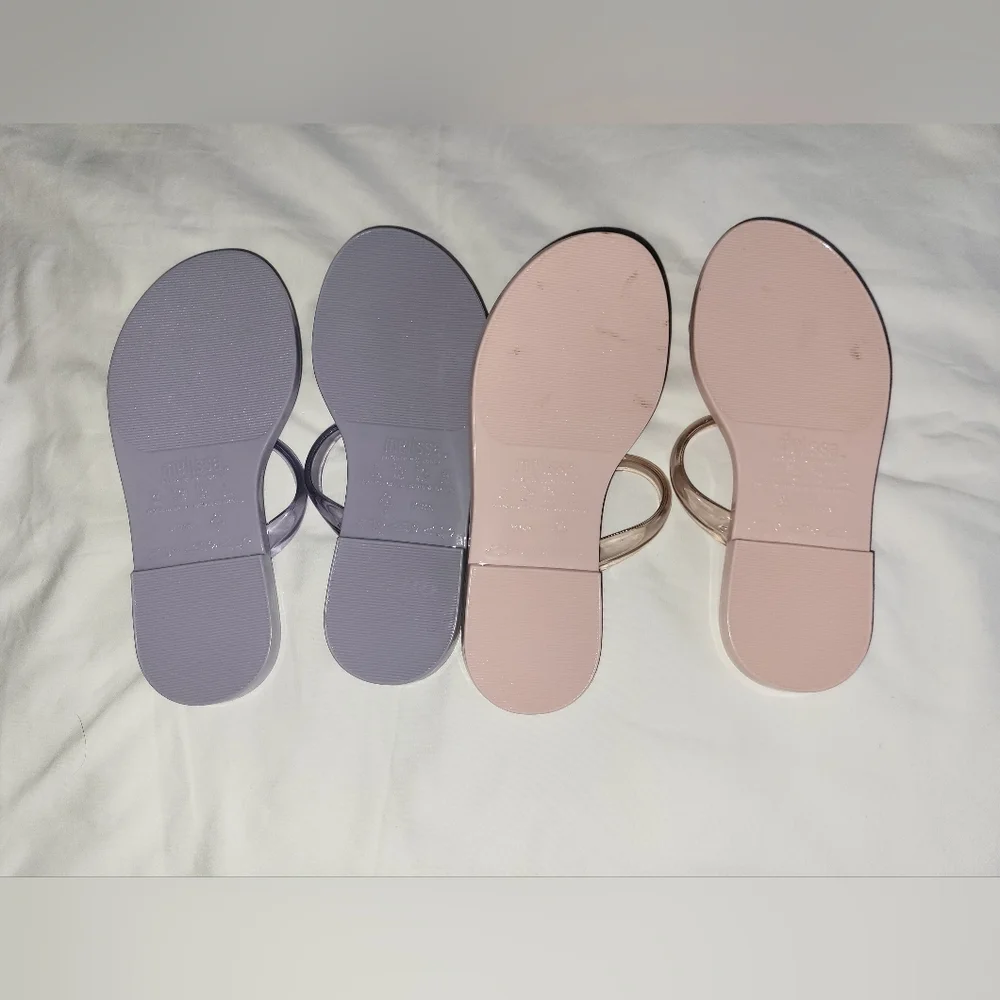 2 Melissa Women's Sandals - Lavender and Blush - Picture 2 of 3
